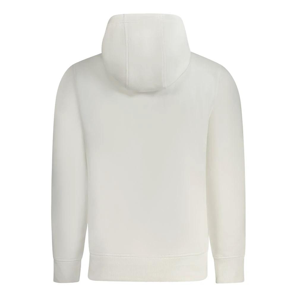 Sweat-shirt Calvin Klein blanc en coton pour homme