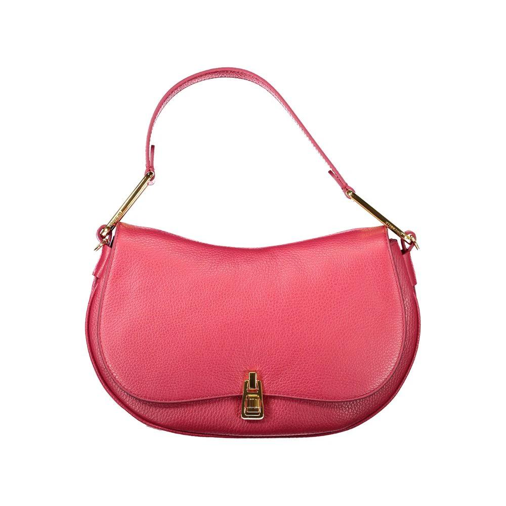 Sac à main femme en cuir Coccinelle Rosso