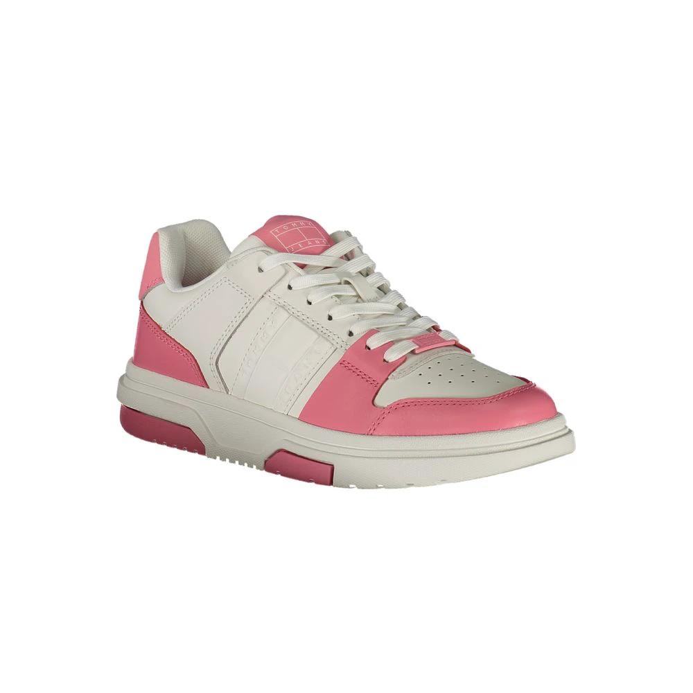 Tommy Hilfiger Rosa Poliuretano Donna Sneaker Tommy Hilfiger