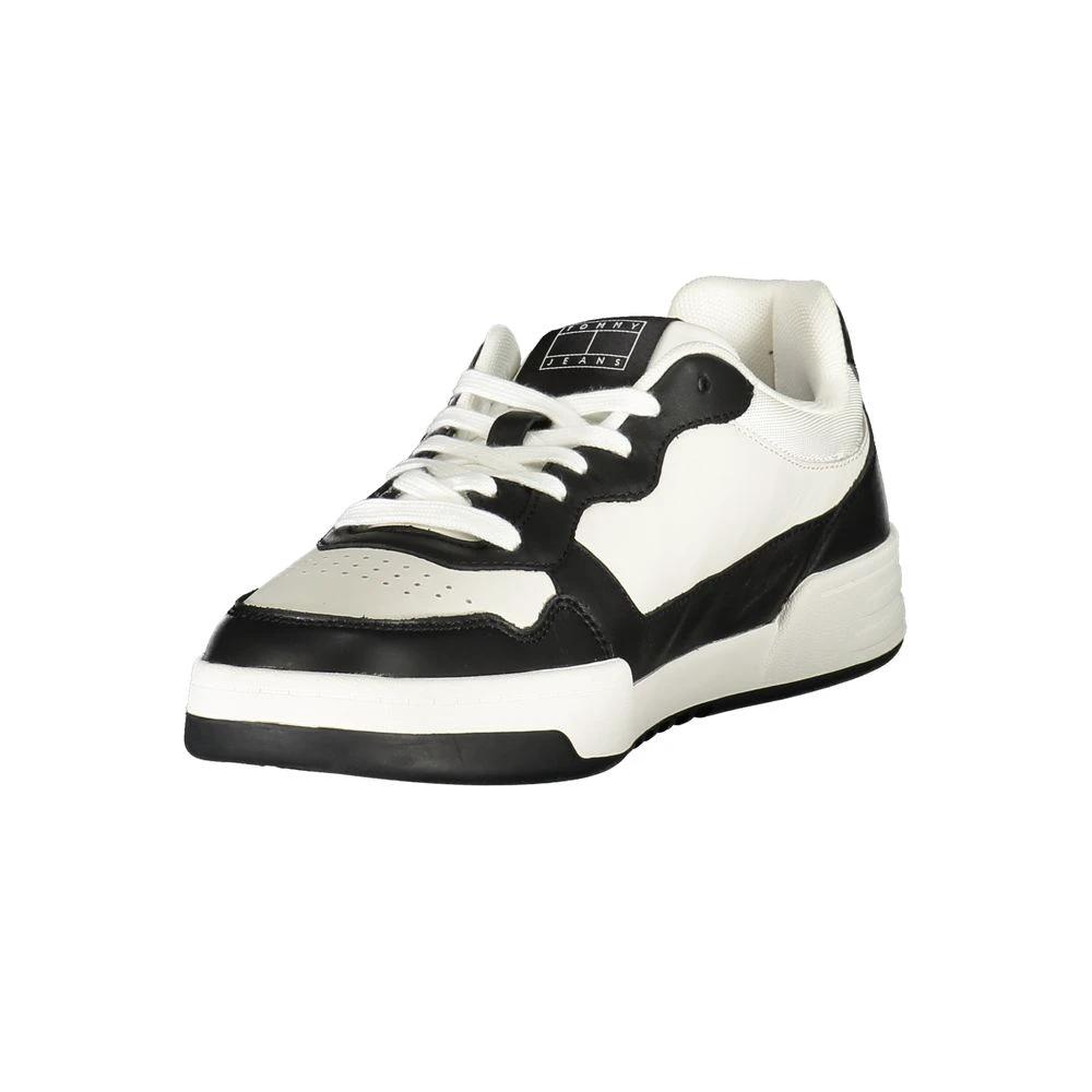 Tommy Hilfiger Black Polyurethane Men Sneaker Tommy Hilfiger