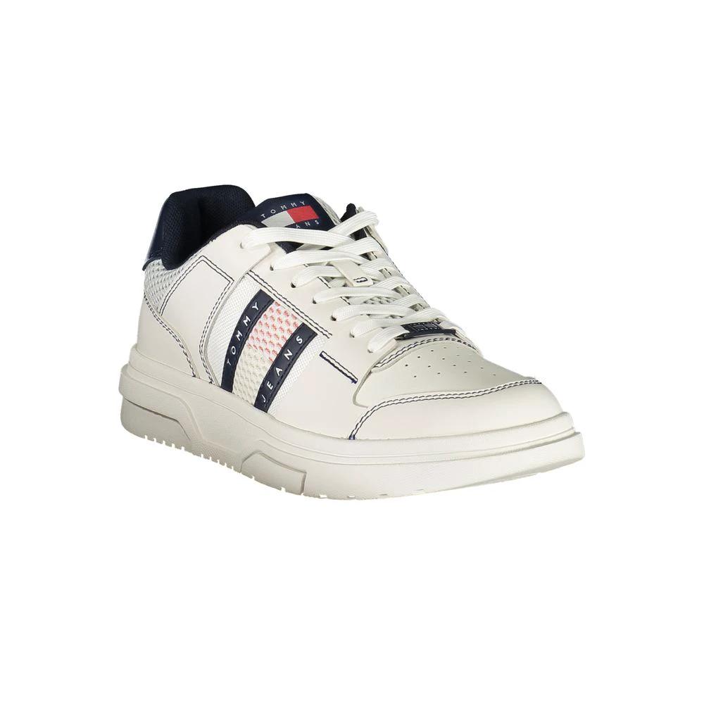 Tommy Hilfiger Blue Polyurethane Men Sneaker Tommy Hilfiger