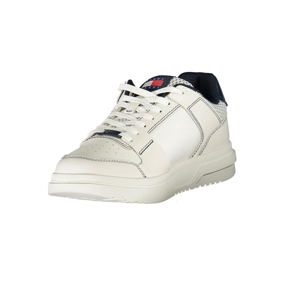 Tommy Hilfiger Blue Polyurethane Men Sneaker Tommy Hilfiger