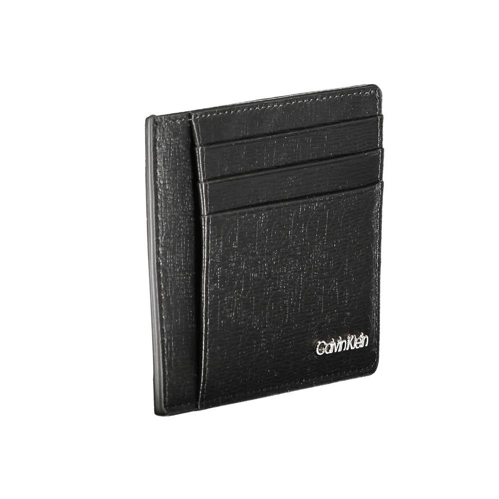 Calvin Klein Nero Polyurethane Men Wallet