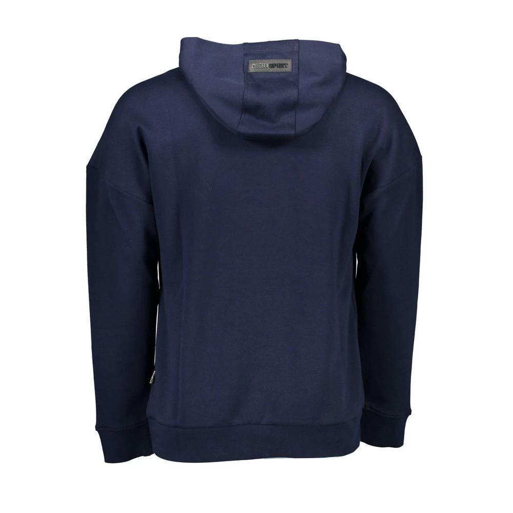 Sweat-shirt homme Plein Sport bleu en coton