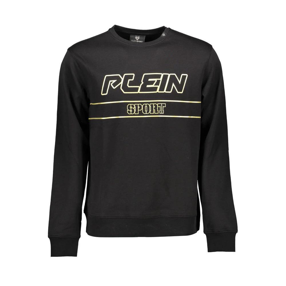 Sweat-shirt homme Plein Sport en coton noir