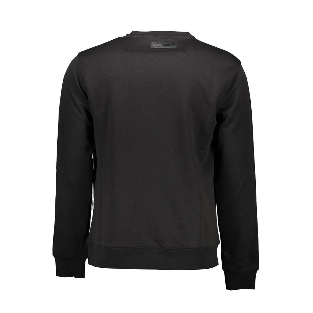 Sweat-shirt homme Plein Sport en coton noir