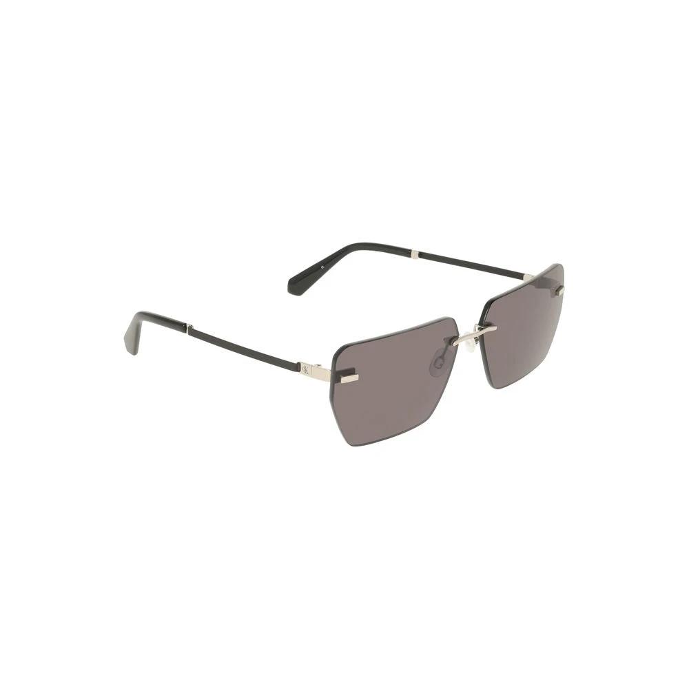 Calvin Klein Argento Metallo Men Sunglass