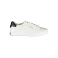 Baskets Calvin Klein en cuir blanc pour femme