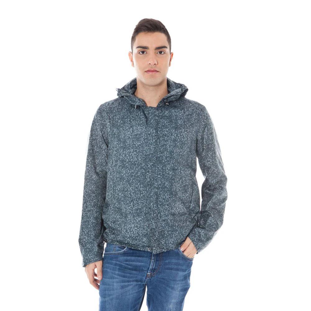Calvin Klein Grigio Polyamide Men's Jacket by Calvin Klein