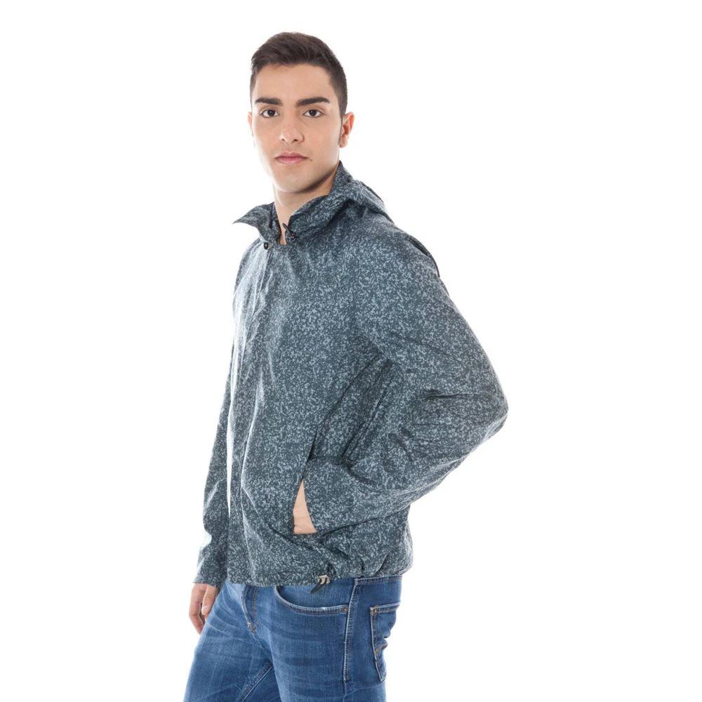 Calvin Klein Grigio Polyamide Men's Jacket by Calvin Klein