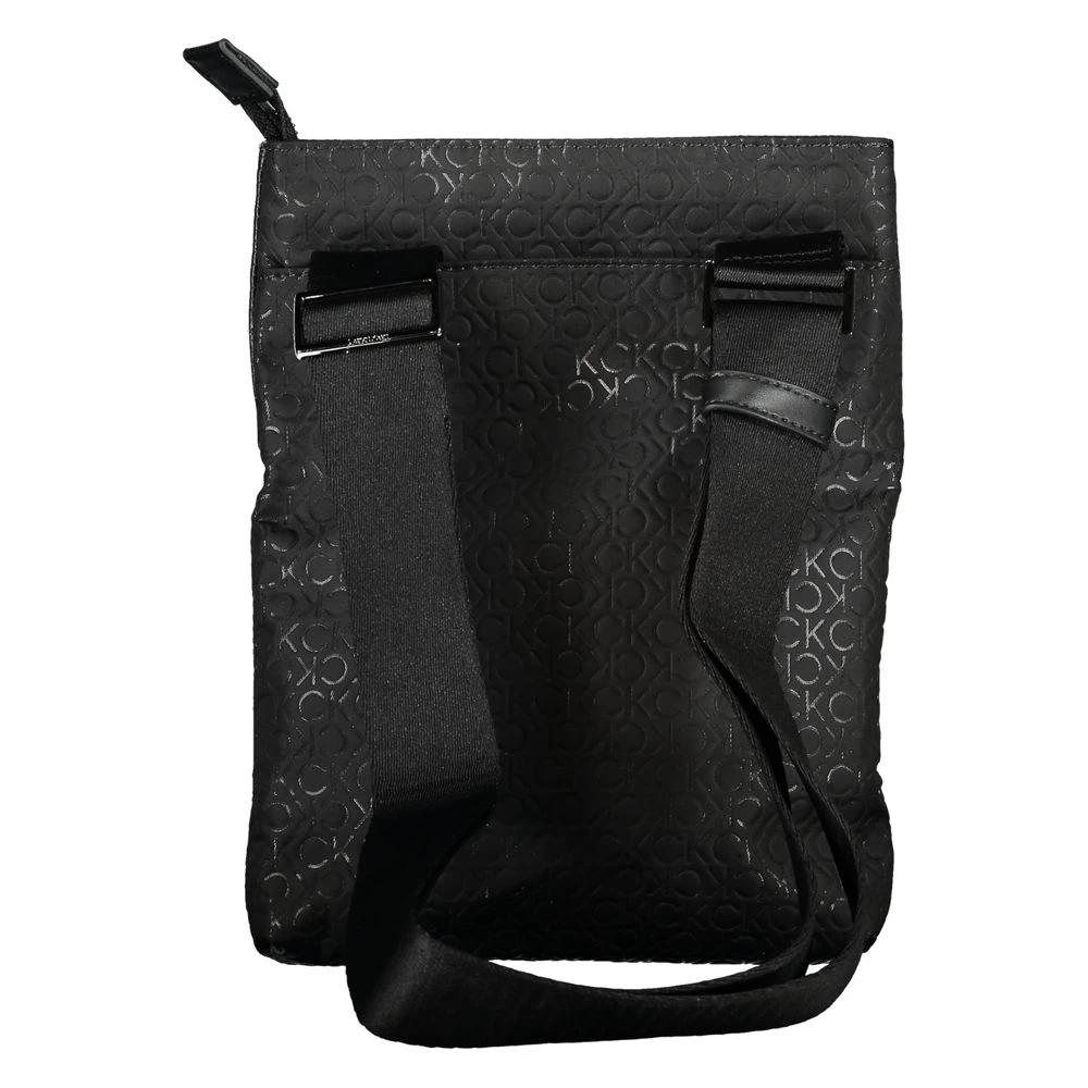 Calvin Klein Black Polyester Men's Shoulder Bag Calvin Klein
