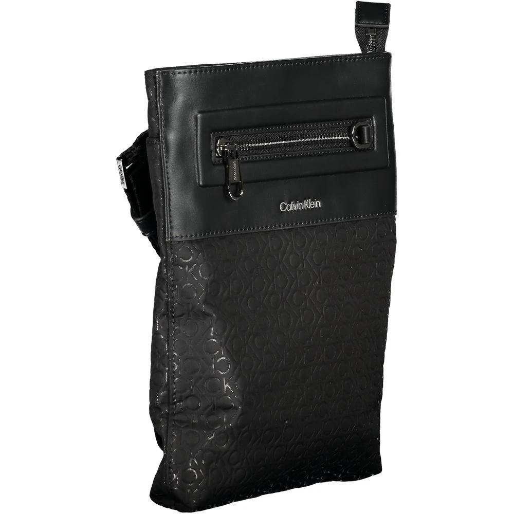 Calvin Klein Black Polyester Men's Shoulder Bag Calvin Klein