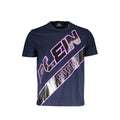 T-shirt homme Plein Sport bleu en coton