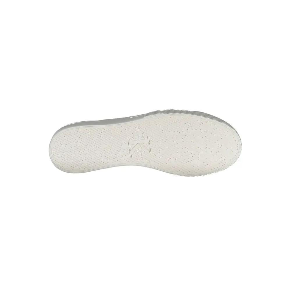 Calvin Klein Bianco Cotton Men Sneaker
