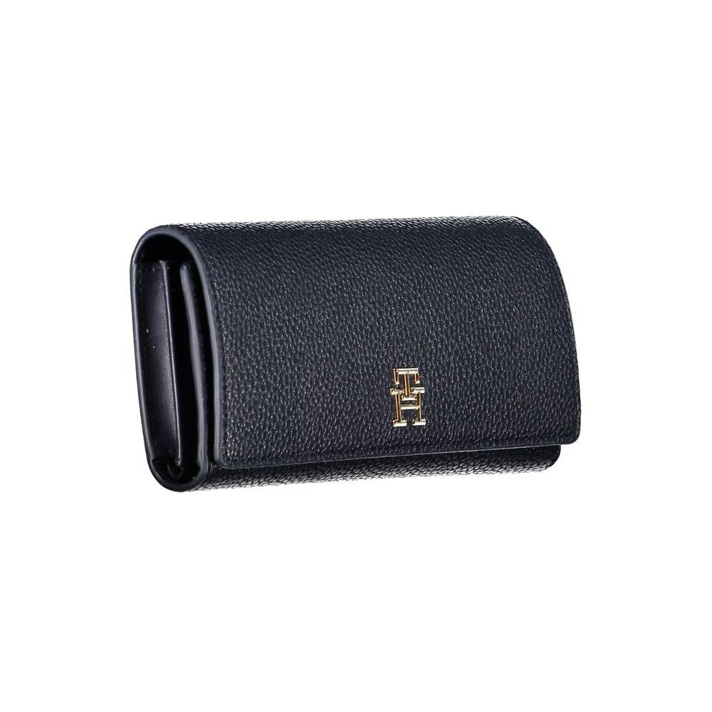 Portefeuille Tommy Hilfiger bleu en polyuréthane pour femme