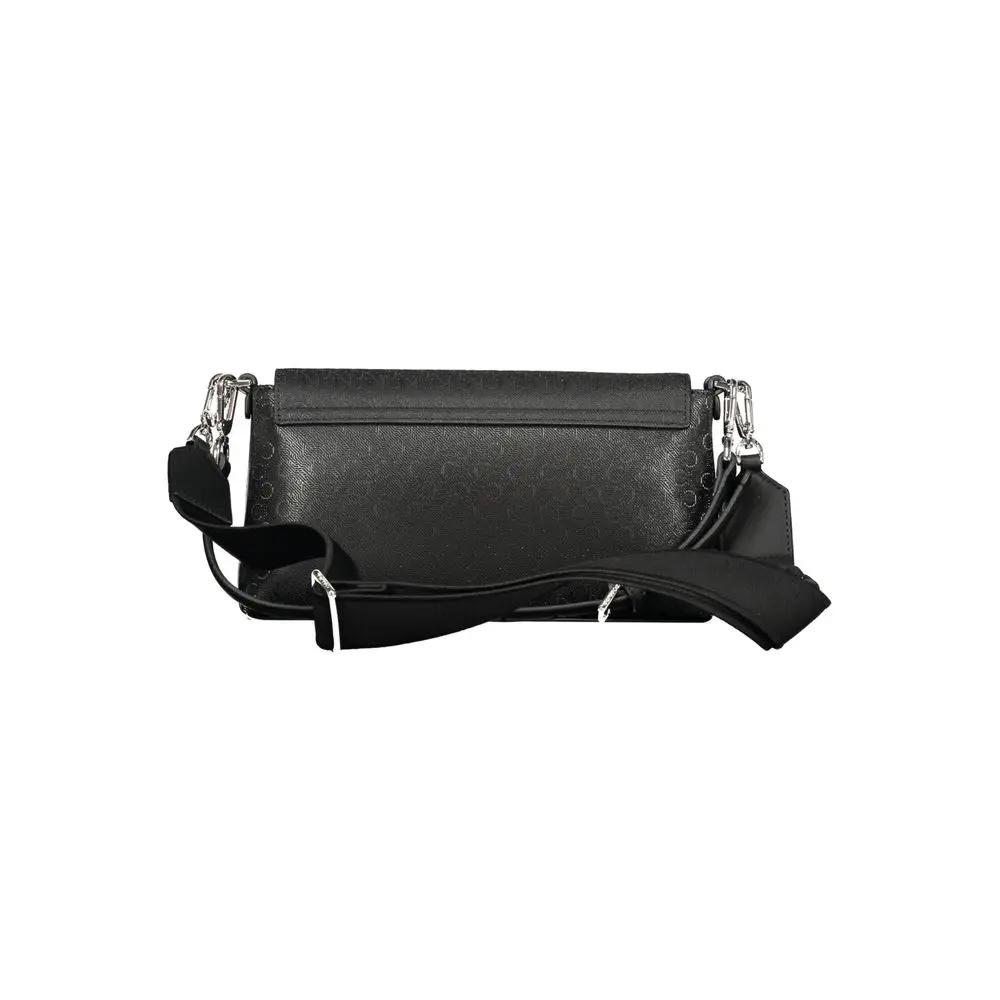 Sac bandoulière Calvin Klein noir en polyester pour femme