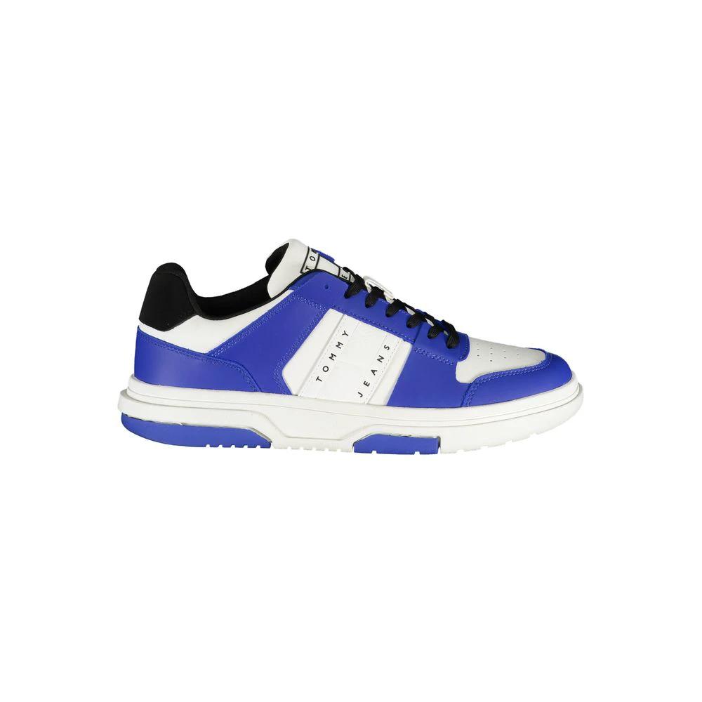 Baskets Tommy Hilfiger bleues en polyéthylène pour homme