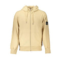 Calvin Klein Beige Cotton Men Sweater Calvin Klein