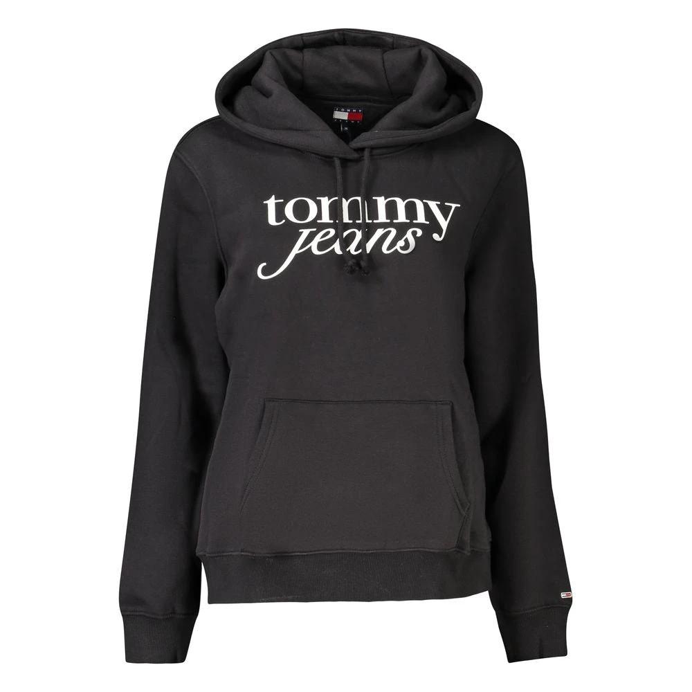 Tommy Hilfiger Nero Cotton Women Sweatshirt Tommy Hilfiger