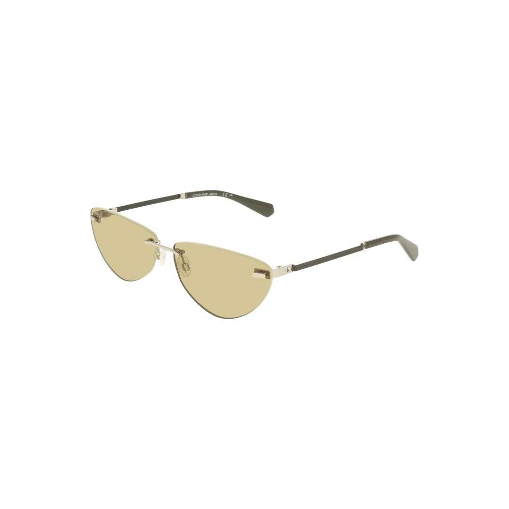 Calvin Klein Verde Metallo Woman Sunglass Calvin Klein