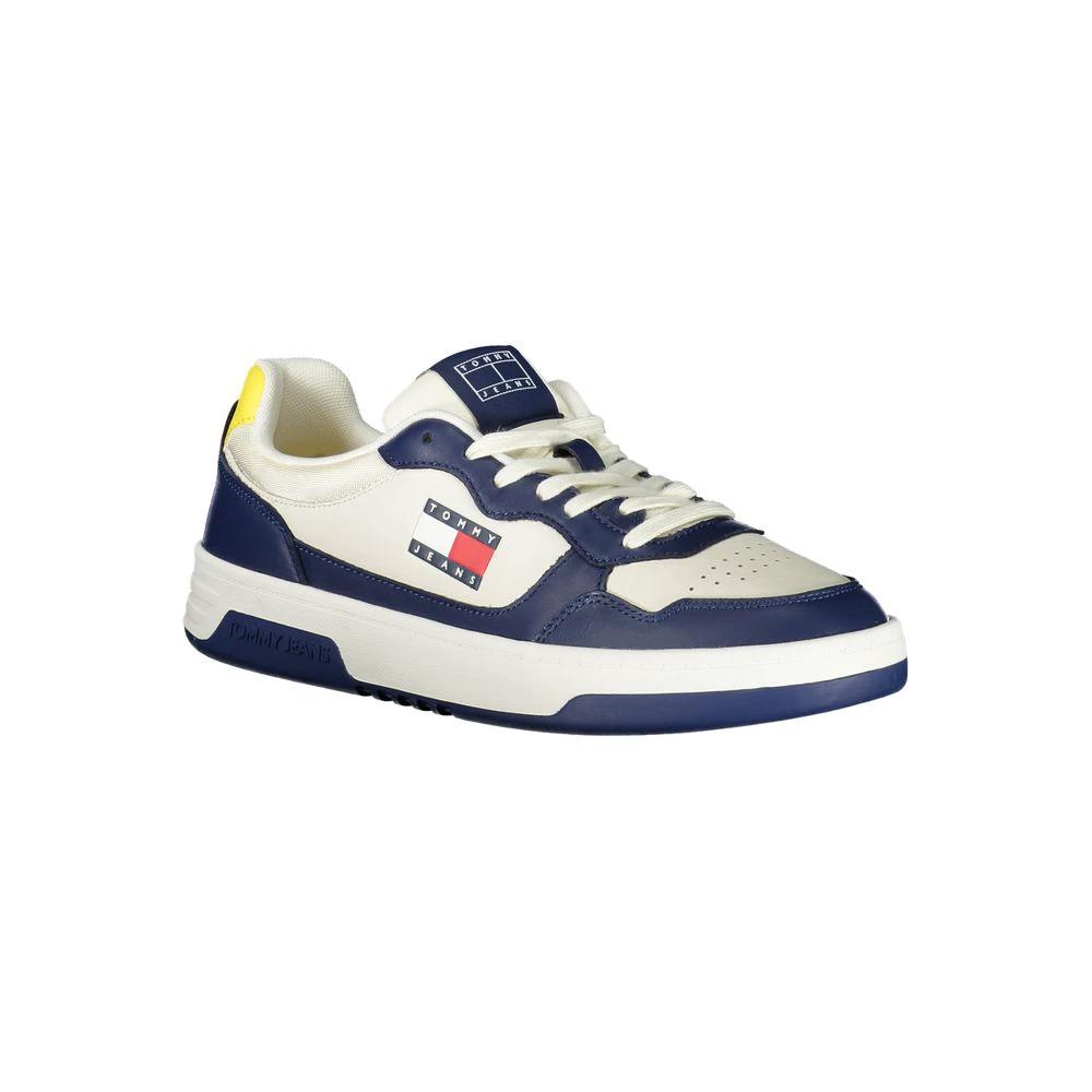 Tommy Hilfiger Blue Polyurethane Men Sneaker Tommy Hilfiger