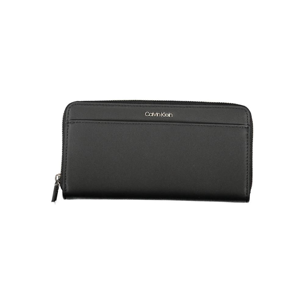 Calvin Klein Black Polyester Women Wallet