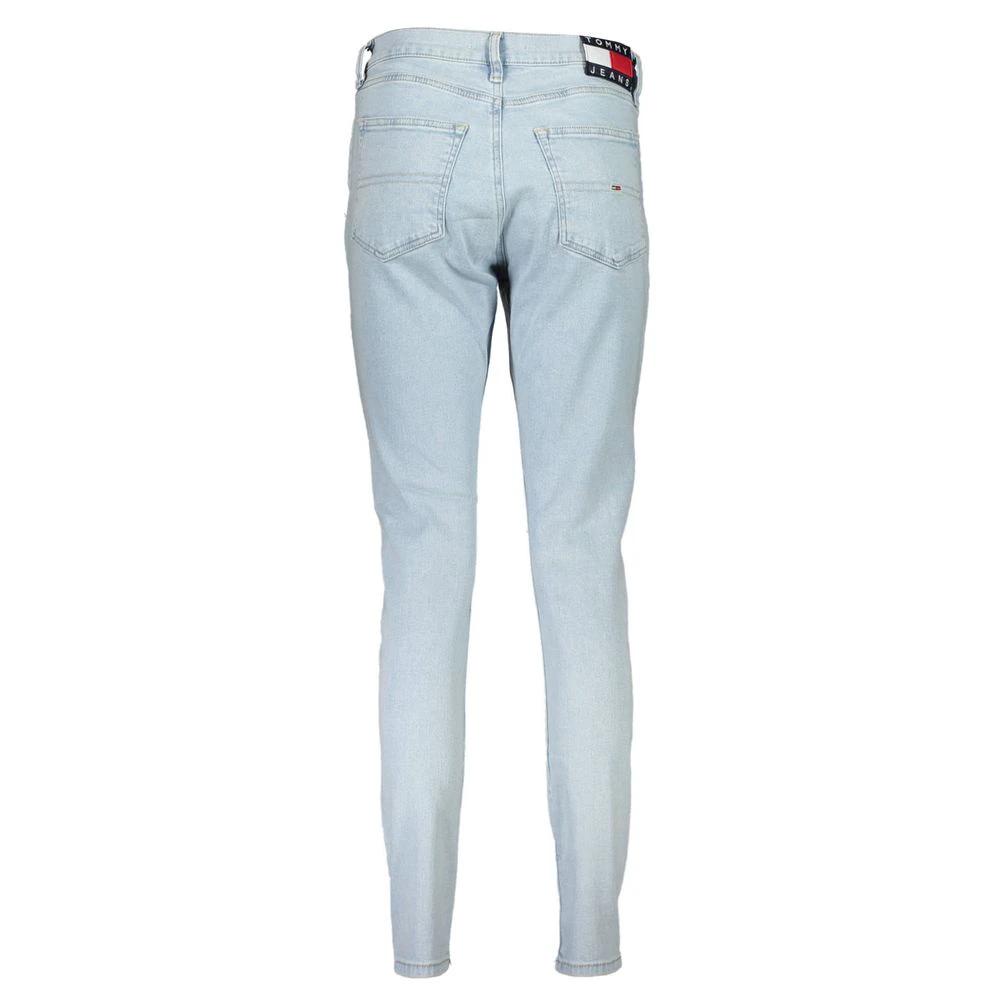 Jean Tommy Hilfiger Azzurro en coton pour femme