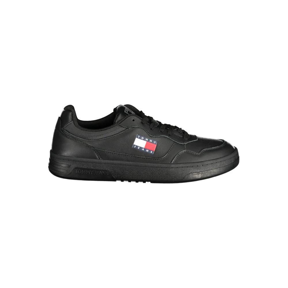 Tommy Hilfiger Nero Poliuretano Baskets pour hommes