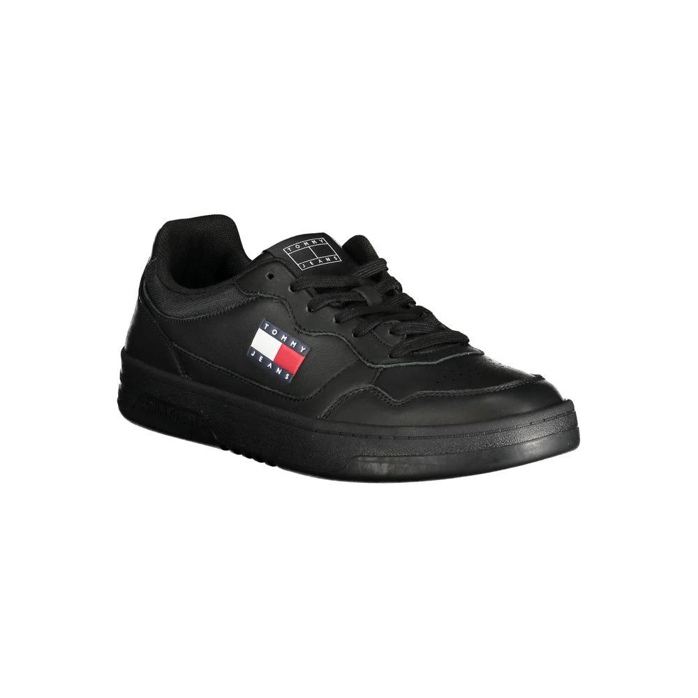 Tommy Hilfiger Nero Poliuretano Baskets pour hommes