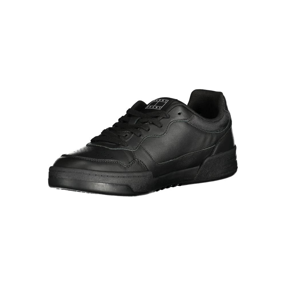 Tommy Hilfiger Nero Poliuretano Baskets pour hommes