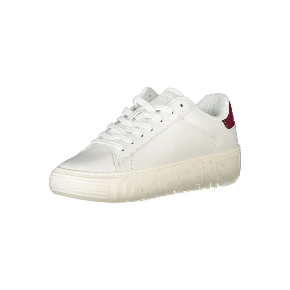 Baskets Tommy Hilfiger en cuir blanc pour femme