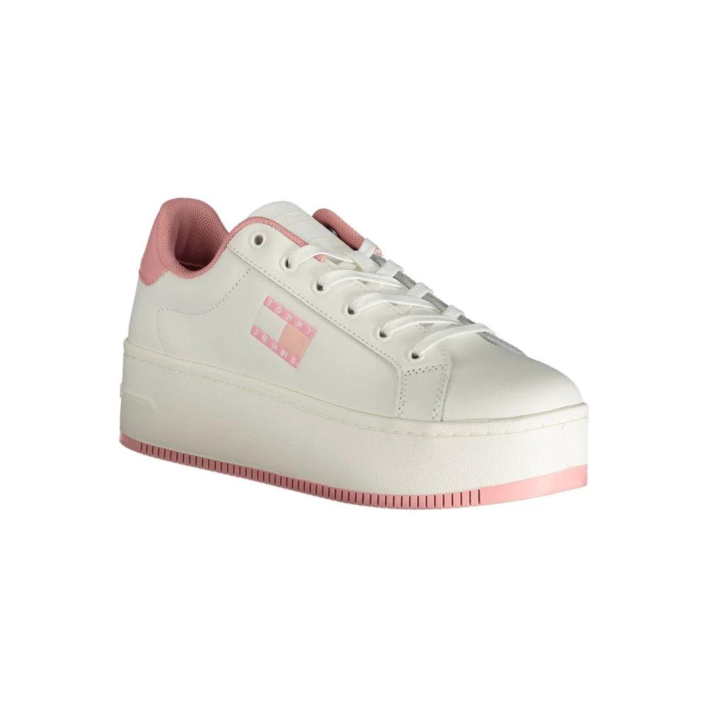 Baskets Tommy Hilfiger Rosa en cuir pour femme