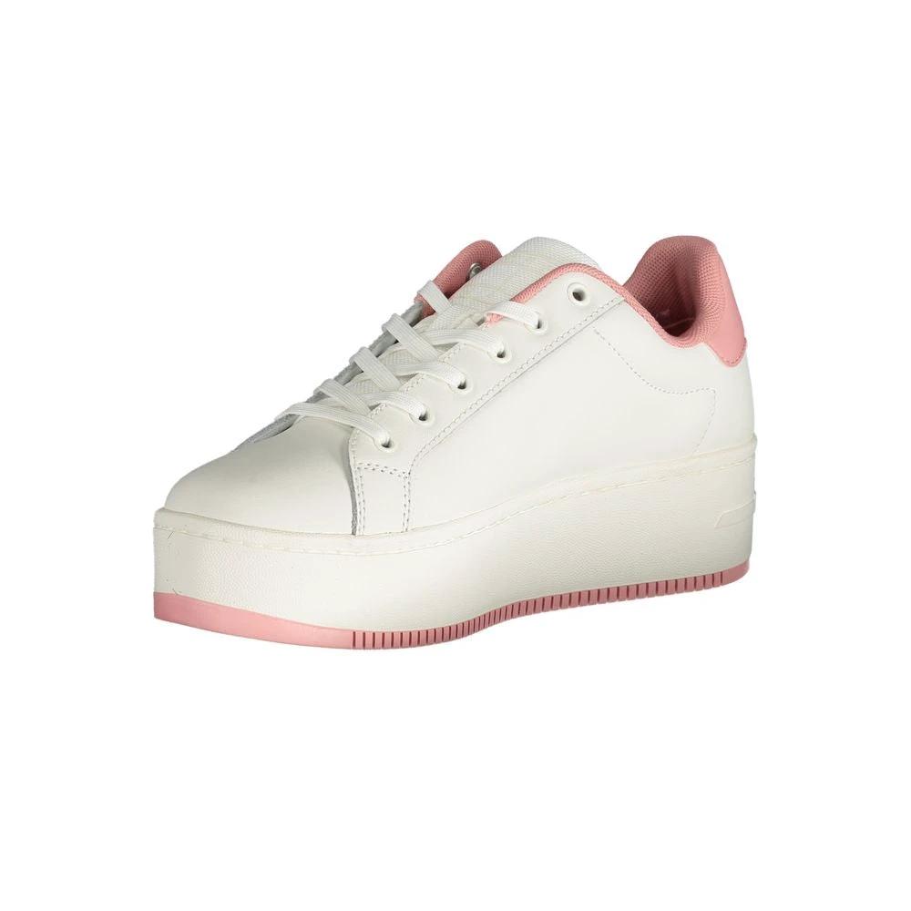 Baskets Tommy Hilfiger Rosa en cuir pour femme