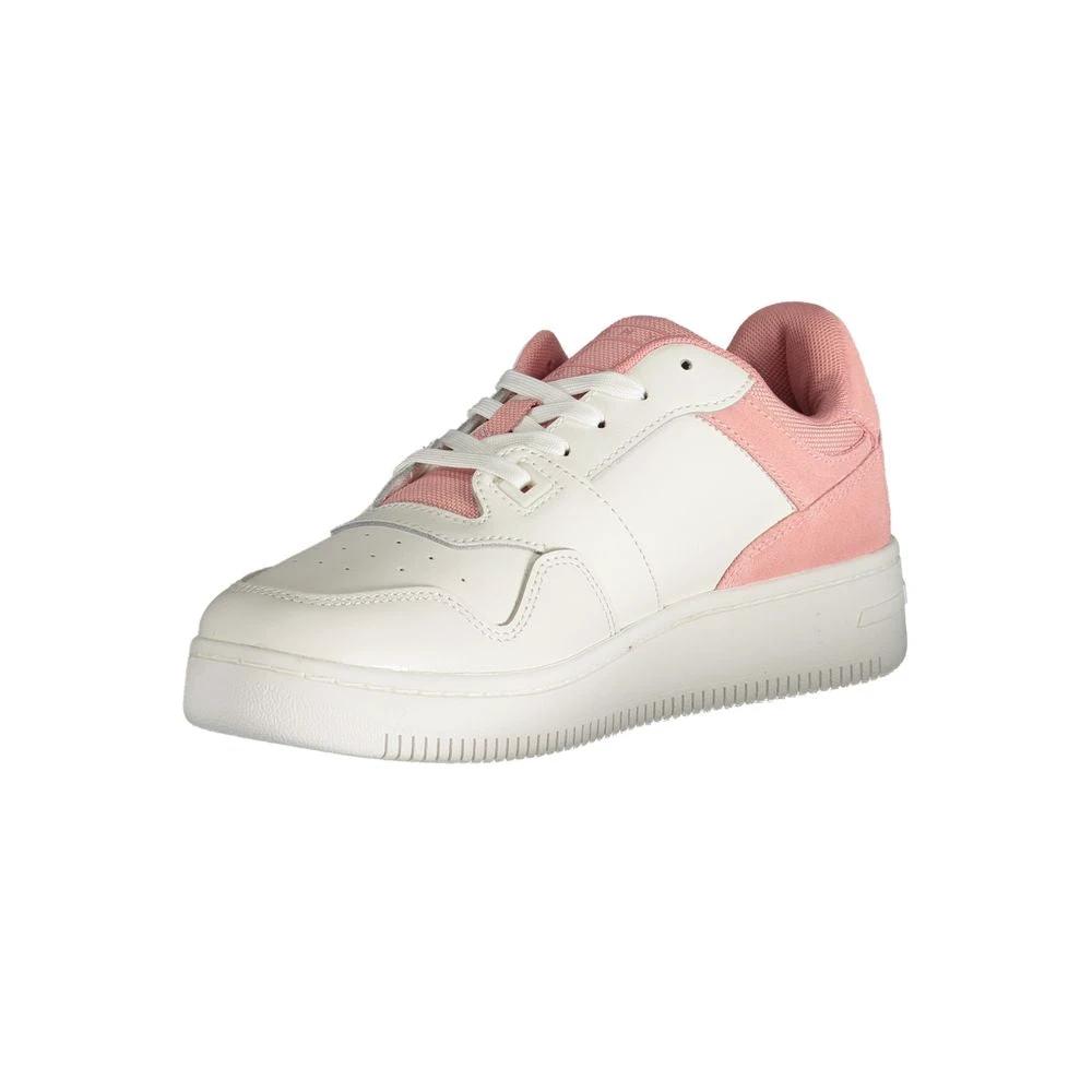 Baskets Tommy Hilfiger Rosa en cuir pour femme