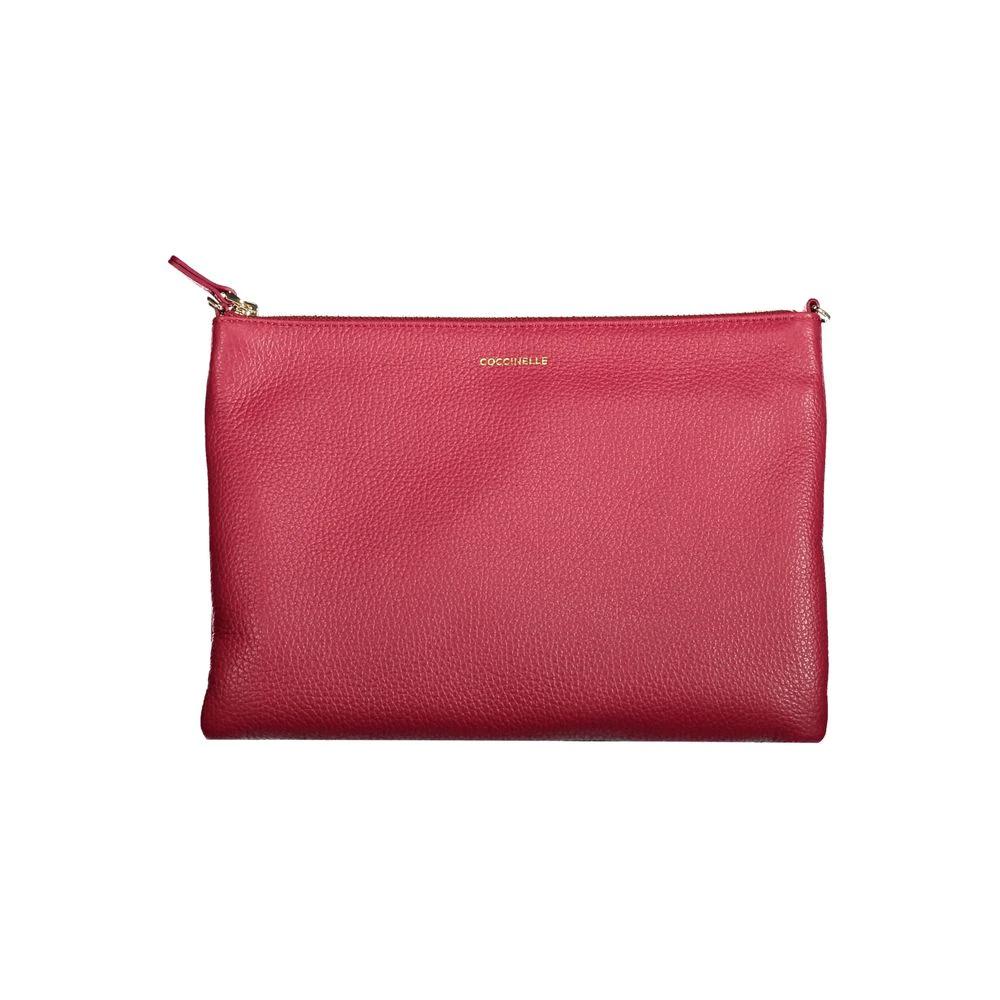 Coccinelle Rosso Pelle Femme Sac à Bandoulière