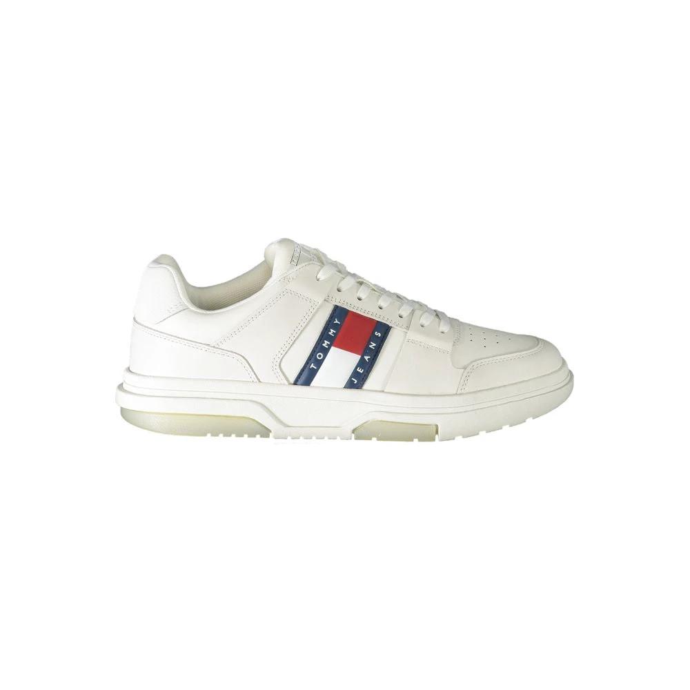 Tommy Hilfiger Bianco Polyurethane Men Sneaker Tommy Hilfiger