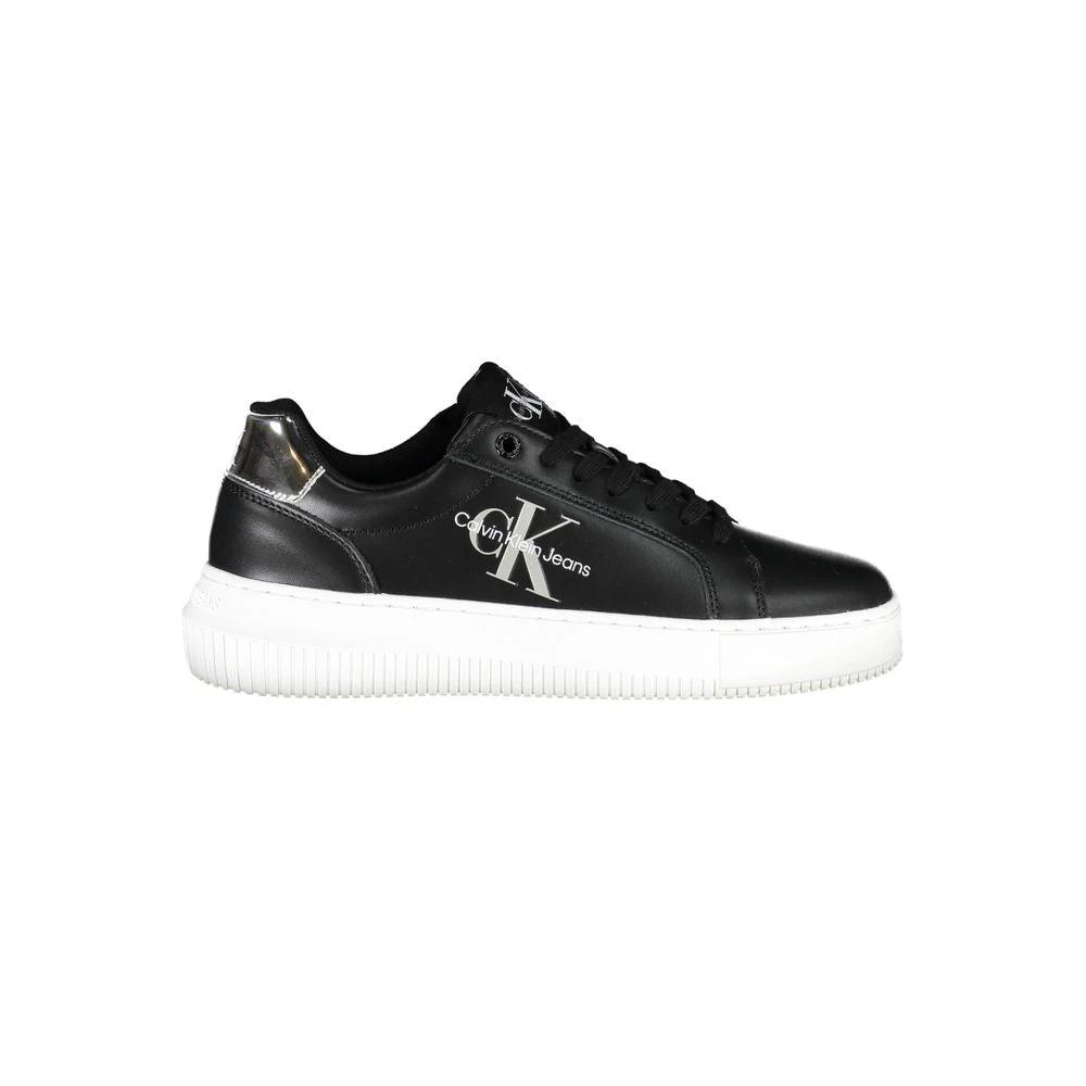 Baskets Calvin Klein Nero en cuir pour femme