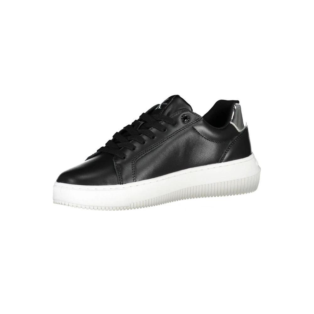 Baskets Calvin Klein Nero en cuir pour femme