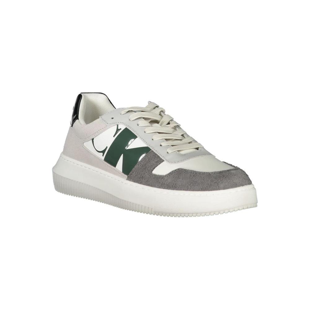 Calvin Klein White Polyethylene Men Sneaker Calvin Klein