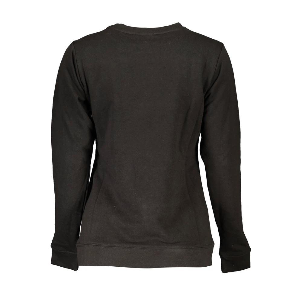 Sweat-shirt Cavalli Class en coton noir pour femme