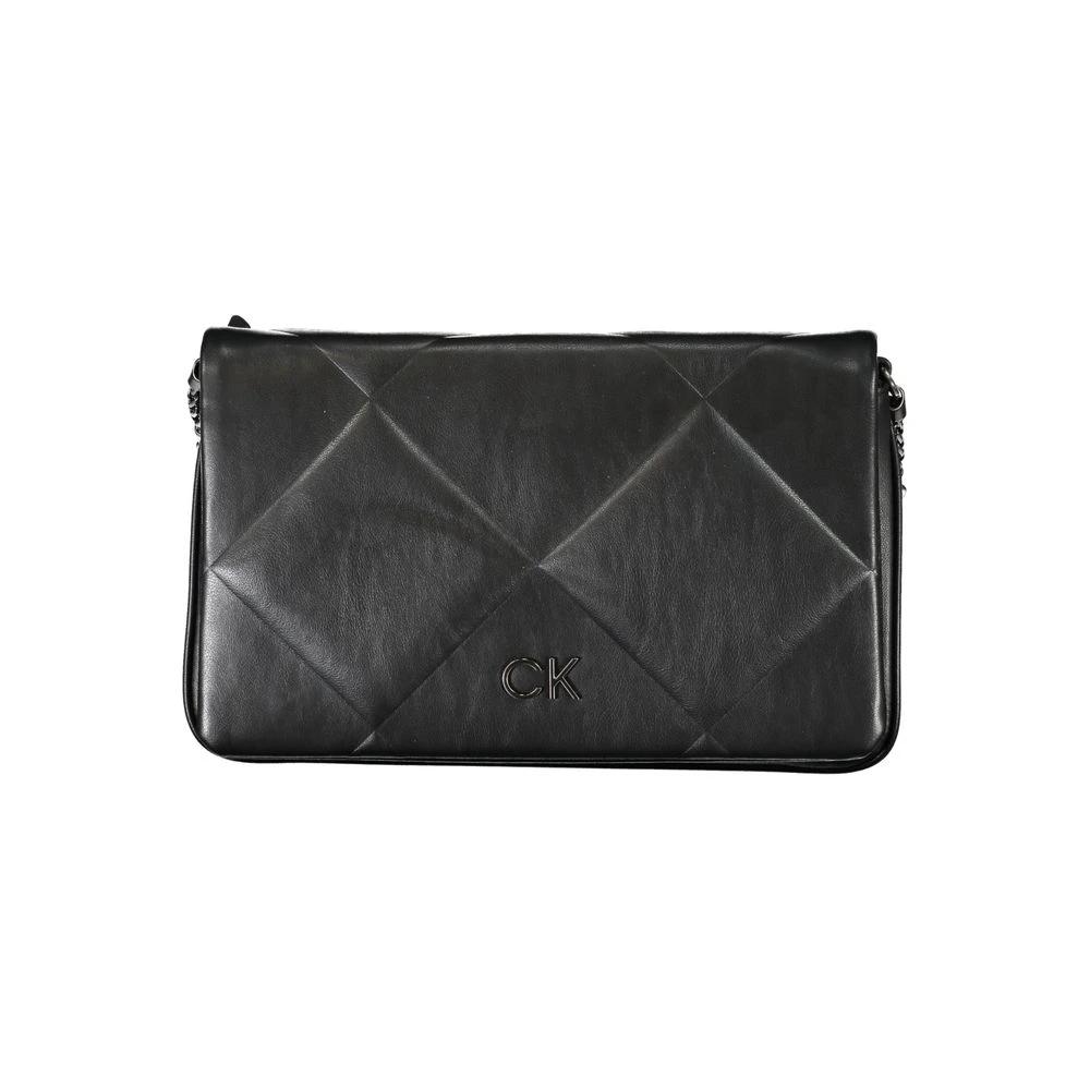 Sac bandoulière Calvin Klein noir en polyester pour femme