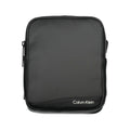 Calvin Klein Sleek Black Recycled Polyester Shoulder Bag by Calvin Klein