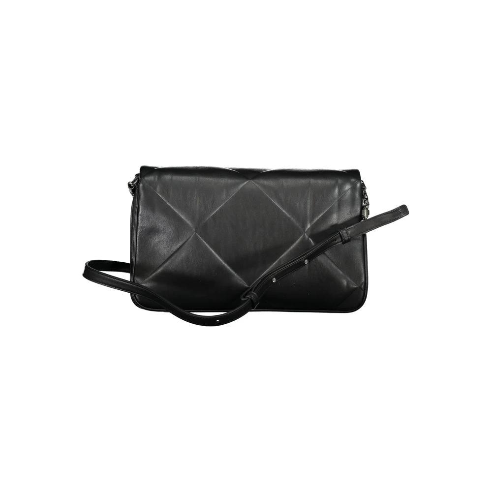 Sac bandoulière Calvin Klein noir en polyester pour femme