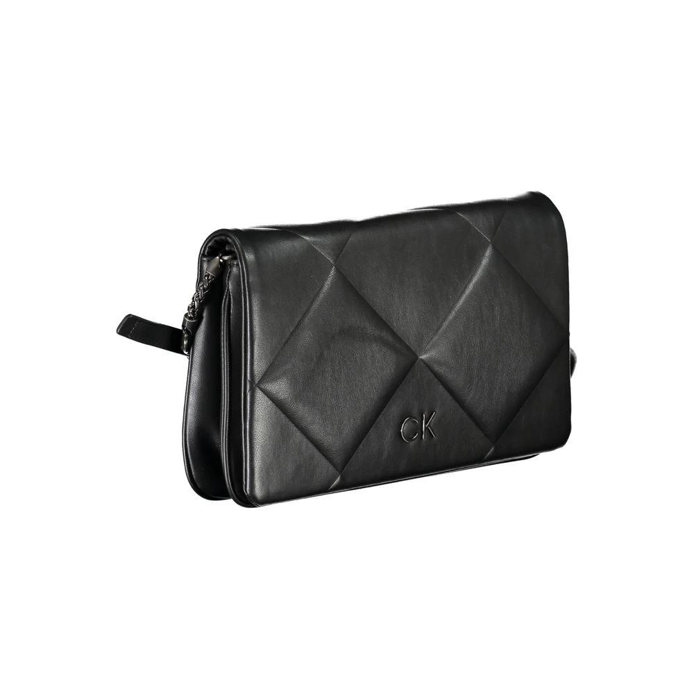 Sac bandoulière Calvin Klein noir en polyester pour femme