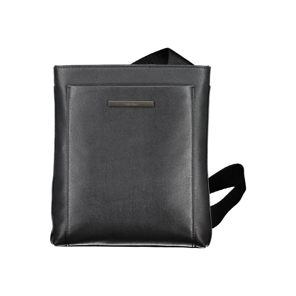 Sac bandoulière noir éco-responsable Calvin Klein avec logo