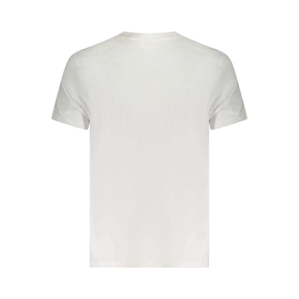 Calvin Klein Bianco Cotton Men T-Shirt by Calvin Klein