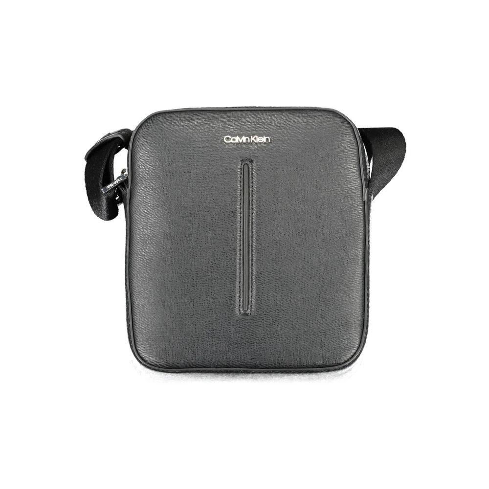 Calvin Klein Black Polyester Men's Shoulder Bag Calvin Klein