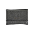 Portefeuille femme en cuir noir Coccinelle