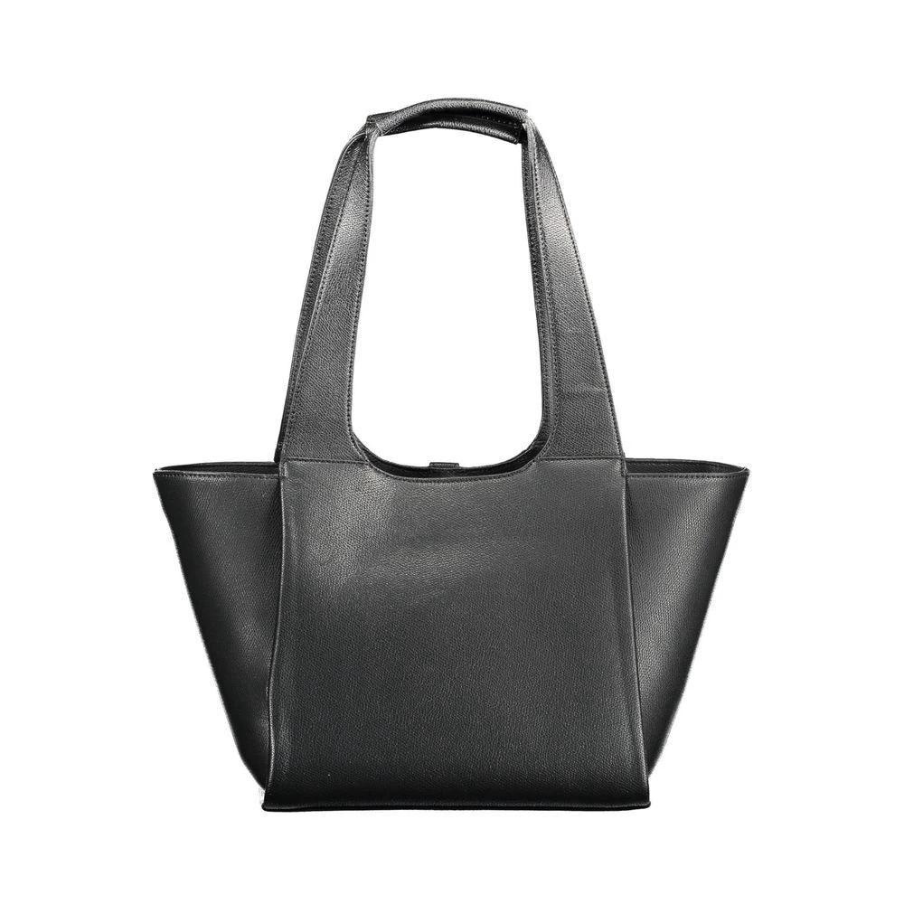 Tommy Hilfiger Black Polyurethane Women Handbag Tommy Hilfiger