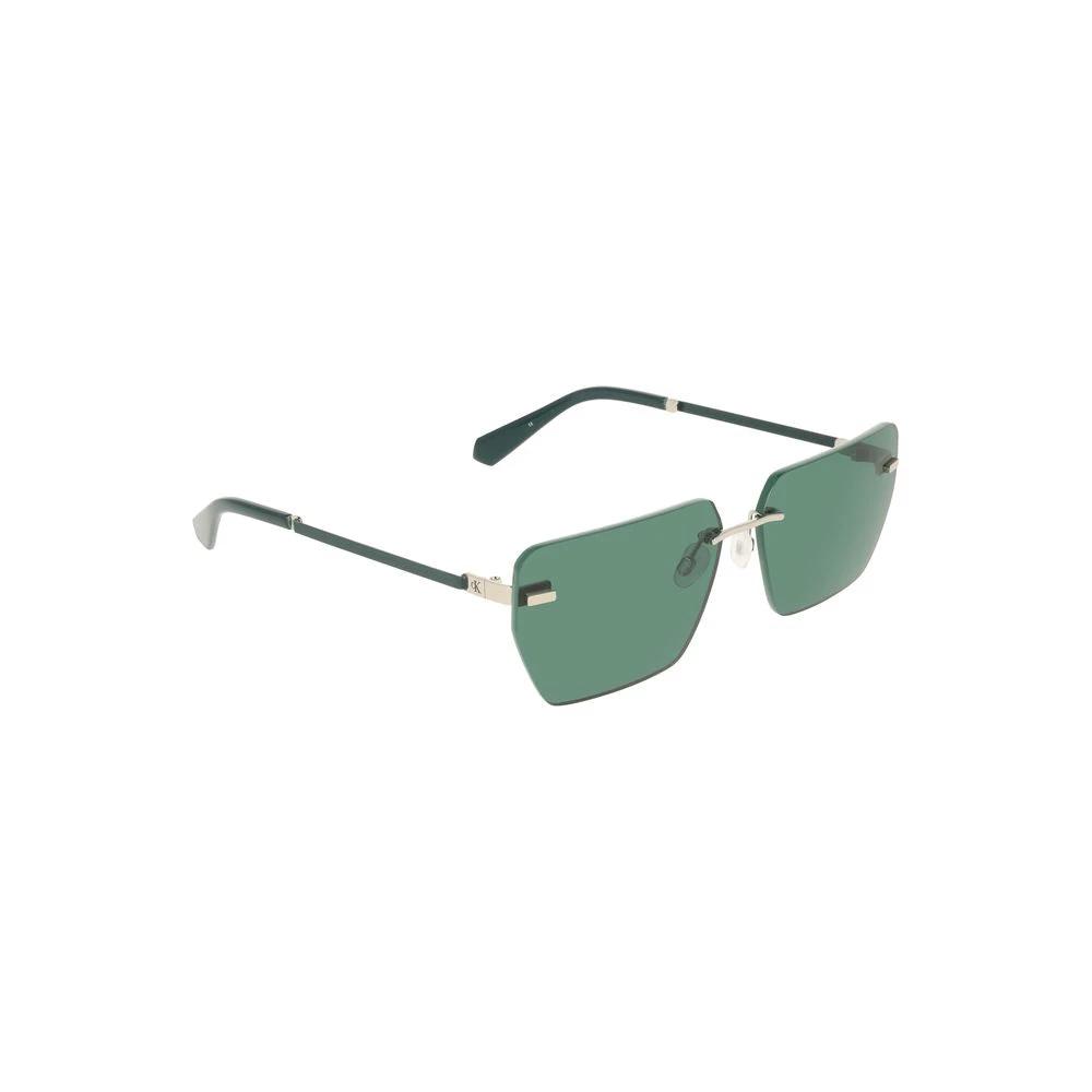 Calvin Klein Verde Metallo Mens Sunglasses